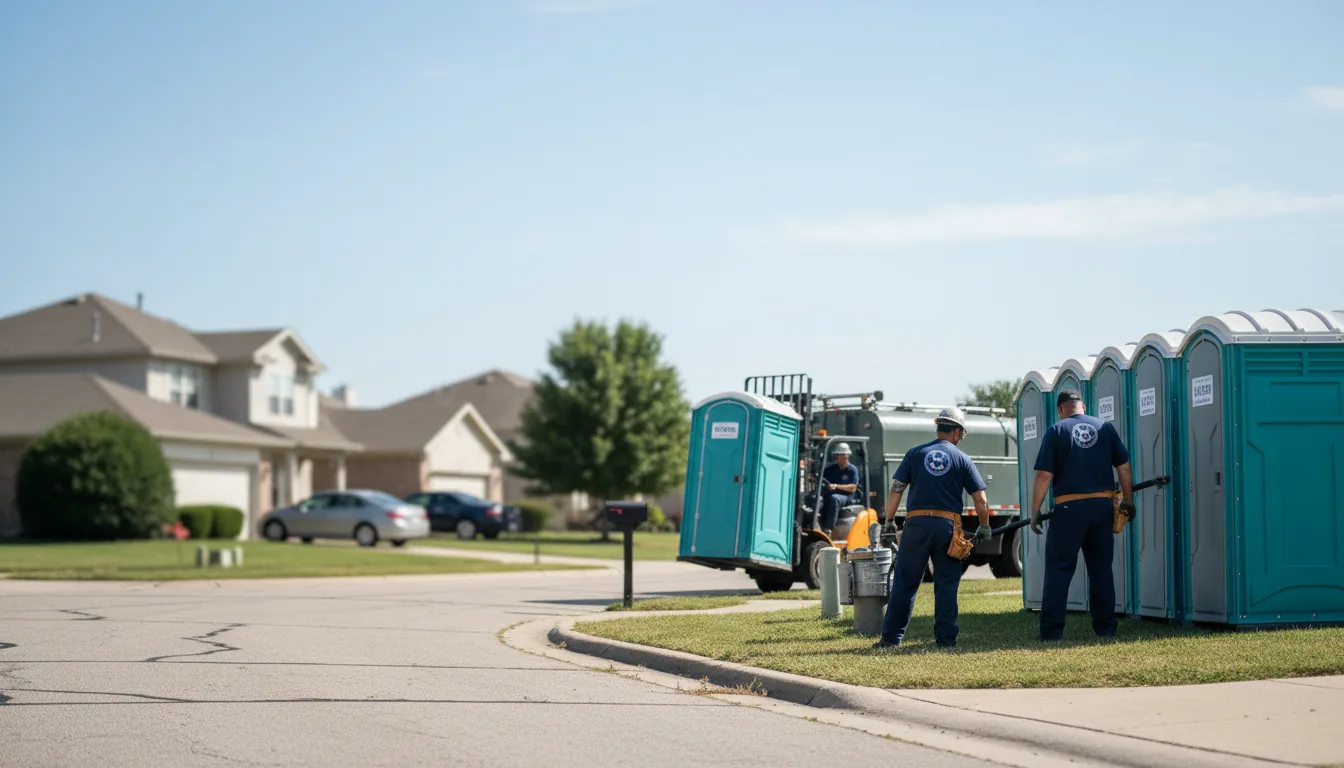 Porta Potty Rental in Plano, IL near me